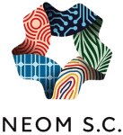 NEOM crest