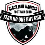 Black Man Warrior crest