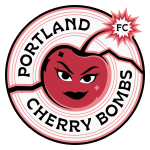 Portland Cherry Bombs FC W crest